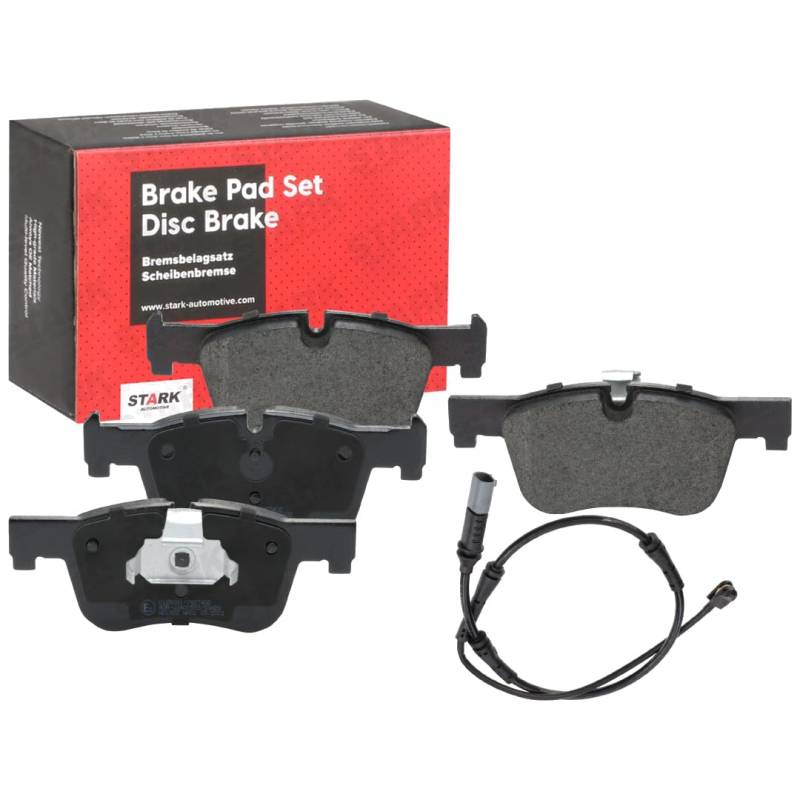 STARK Bremsbeläge Satz Bremsklötze Bremssteine Set Vorne Achssatz | ECE-R90 SKBP-0012435 von STARK