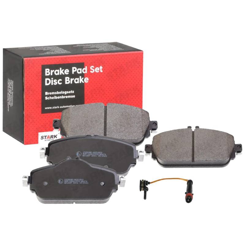 STARK Bremsbeläge Satz Bremsklötze Bremssteine Set Vorne SKBP-0012433 von STARK
