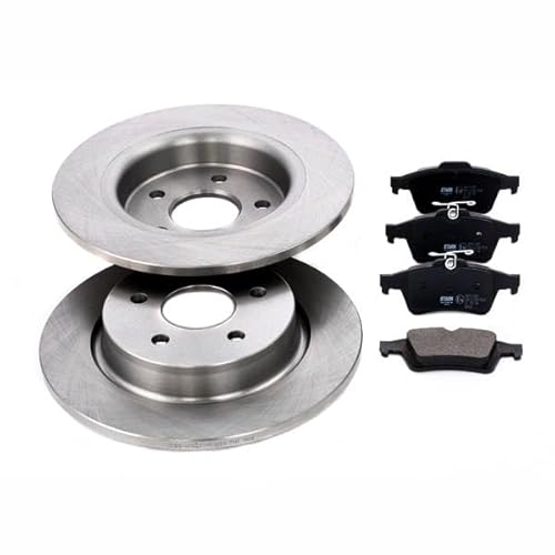 STARK SKBK-1090012 Bremsenset Hinten 280mm - Bremsen Set mit Bremsscheiben und Bremsbeläge Satz von STARK