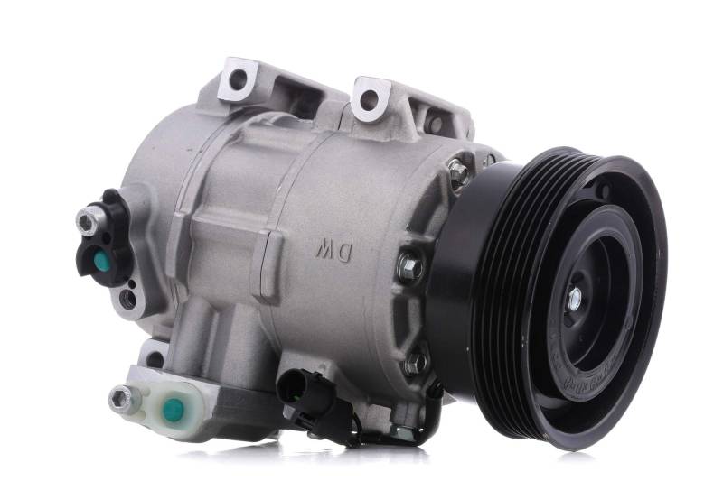 STARK SKKM-0340369 A/C Kompressor für Klimaanlage Klimakompressor mit ID: 6SBU16C Kältemittel: R134a PAG 46 mit 120mm Riemenscheibe Rillen: 6 Rippenanzahl: 6 von STARK