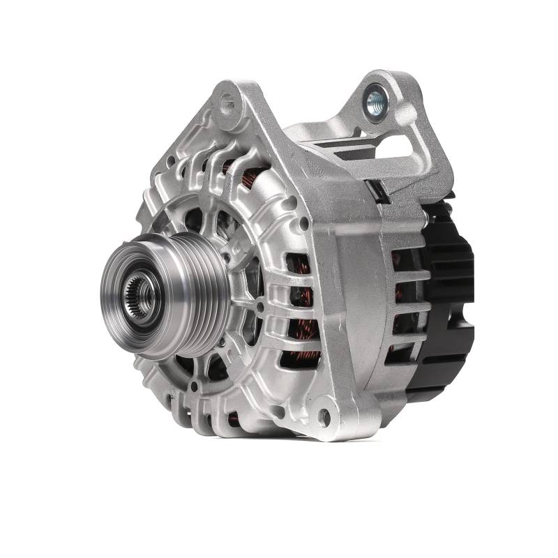 STARK SKGN-0320320 Lichtmaschine Generator Alternator 120A 12V im Uhrzeigersinn mit Mehrfachriemenscheibe, mit Freilaufriemenscheibe von STARK
