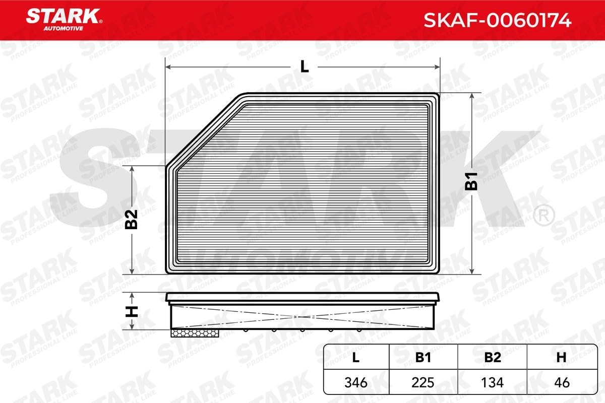 STARK SKAF-0060174 Luftfilter Luftfilter, Filter von STARK
