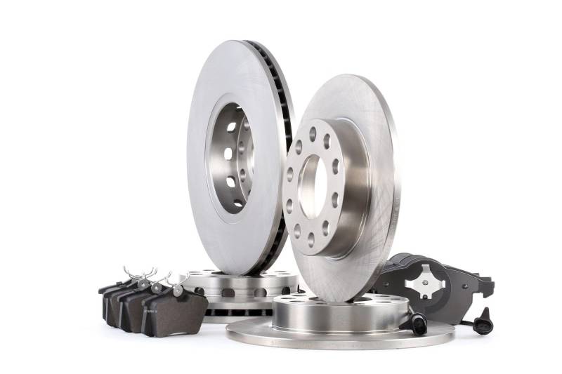 STARK SKBK-1090323 Bremsenset Vorne Hinten Belüftet, 288, 244,7mm - Bremsen Set mit Bremsscheiben und Bremsbeläge Satz von STARK