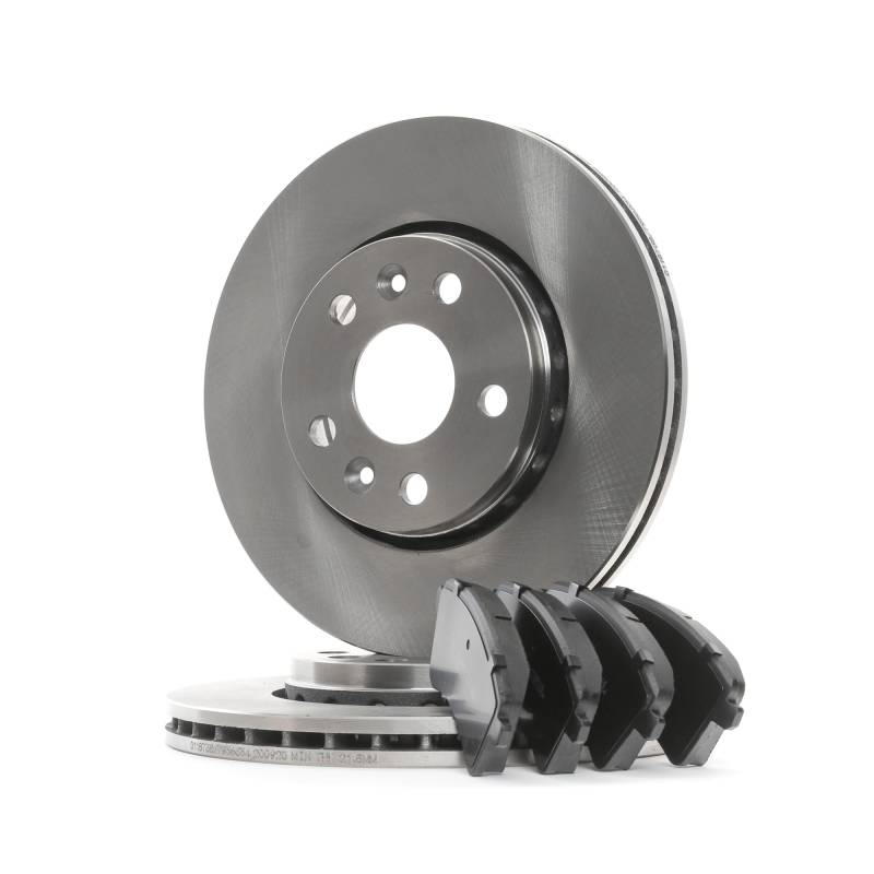 STARK SKBK-10990431 Bremsenset Vorne Belüftet 280mm - Bremsen Set mit Bremsscheiben und Bremsbeläge Satz von STARK