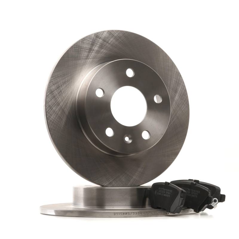 STARK SKBK-10990454 Bremsenset Hinten 264mm - Bremsen Set mit Bremsscheiben und Bremsbeläge Satz von STARK