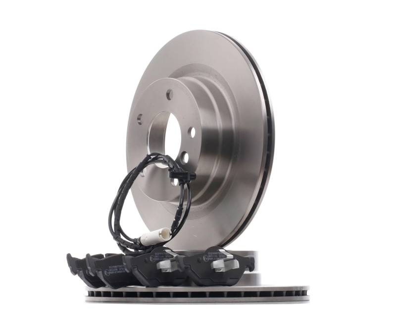 STARK SKBK-10990457 Bremsenset Hinten Belüftet 300mm - Bremsen Set mit Bremsscheiben und Bremsbeläge Satz von STARK