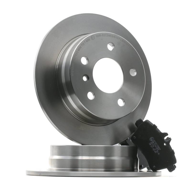 STARK SKBK-10991057 Bremsenset Hinten 258mm - Bremsen Set mit Bremsscheiben und Bremsbeläge Satz von STARK