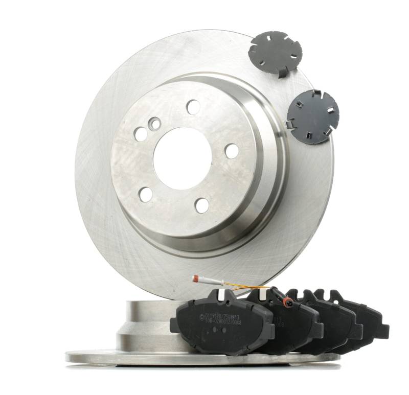 STARK SKBK-10991068 Bremsenset Hinten 300mm - Bremsen Set mit Bremsscheiben und Bremsbeläge Satz von STARK
