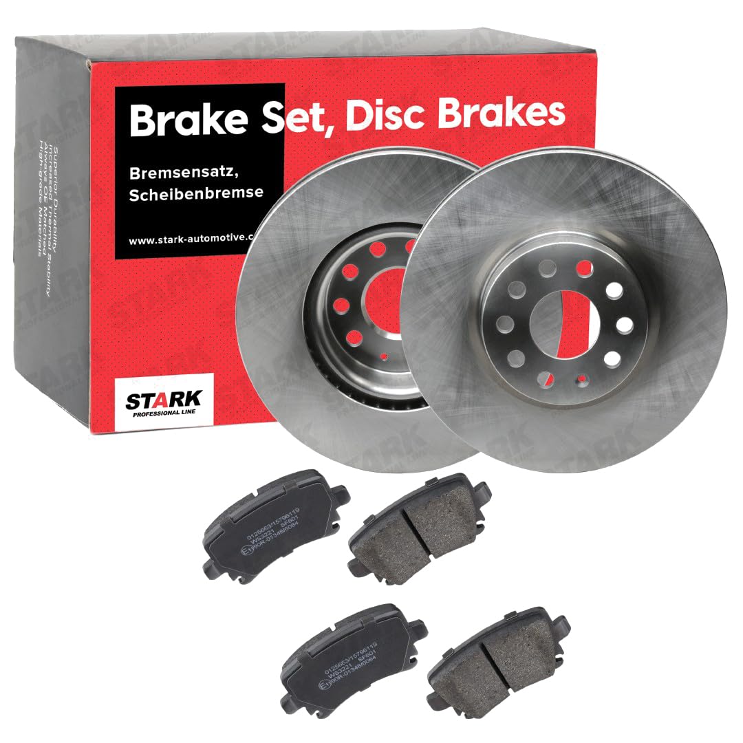 STARK SKBK-10991460 Bremsenset Hinten Belüftet 312mm - Bremsen Set mit Bremsscheiben und Bremsbeläge Satz STARK SKBK-10991460 Bremsenset Hinten Belüftet 312mm - Bremsen Set mit Bremsscheiben und Bremsbeläge Satz von STARK