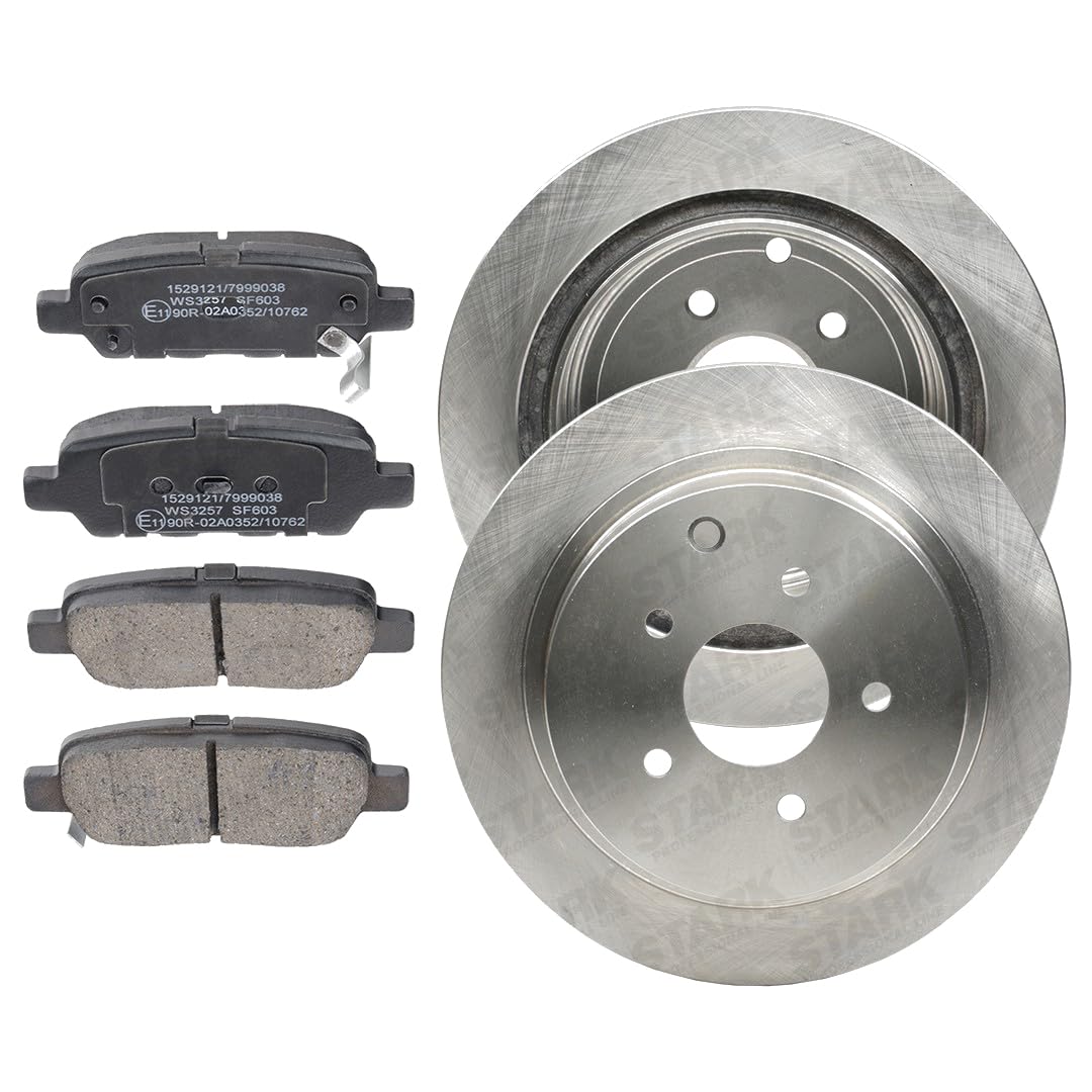 STARK SKBK-10991817 Bremsenset Hinten Belüftet 308mm - Bremsen Set mit Bremsscheiben und Bremsbeläge Satz STARK SKBK-10991817 Bremsenset Hinten Belüftet 308mm - Bremsen Set mit Bremsscheiben und Bremsbeläge Satz von STARK