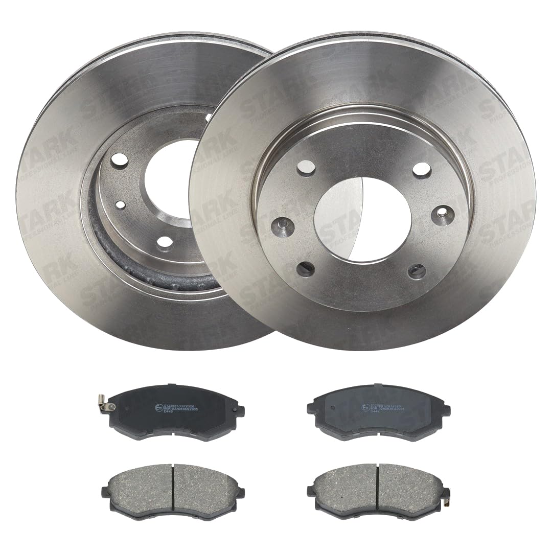 STARK SKBK-10991989 Bremsenset Vorne Belüftet 257mm - Bremsen Set mit Bremsscheiben und Bremsbeläge Satz STARK SKBK-10991989 Bremsenset Vorne Belüftet 257mm - Bremsen Set mit Bremsscheiben und Bremsbeläge Satz von STARK