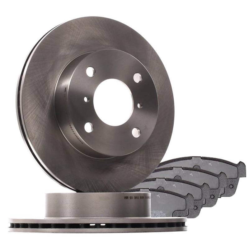 STARK SKBK-10993275 Bremsenset Vorne Belüftet 231mm - Bremsen Set mit Bremsscheiben und Bremsbeläge Satz von STARK