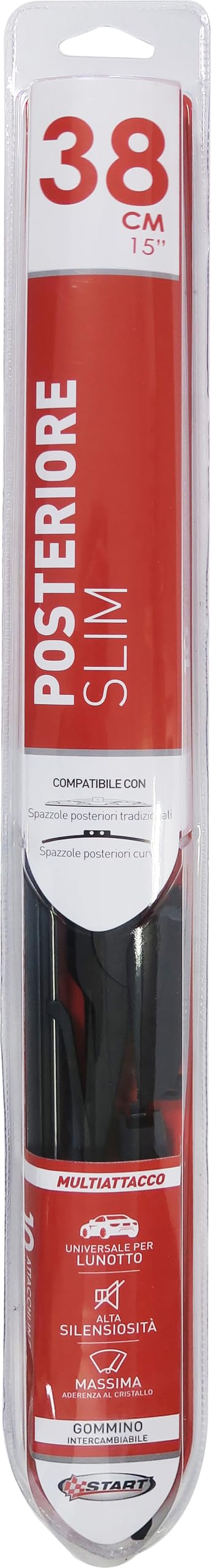 38cm 15-Zoll-Universal-Schmalrückbürste von START