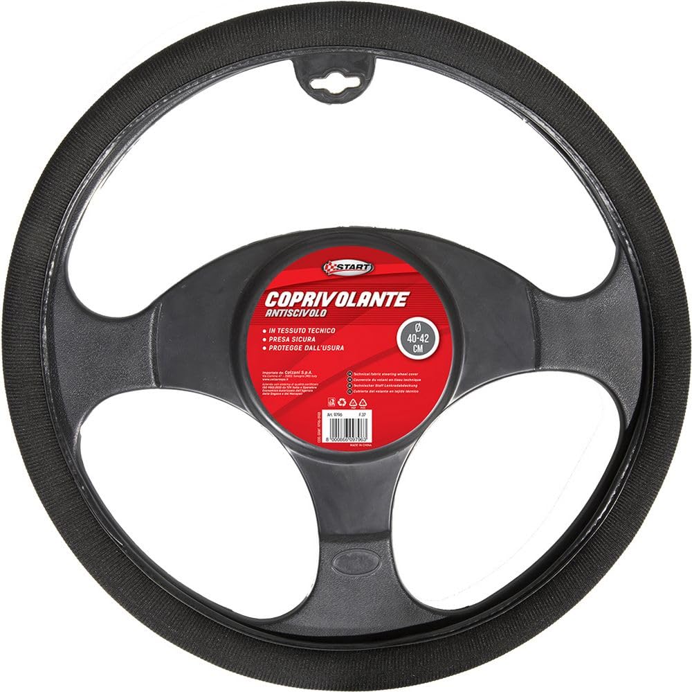 Lenkradbezug aus technischem rutschfestem Stoff, Durchmesser 40-42 cm Lenkradbezug aus technischem rutschfestem Stoff, Durchmesser 40-42 cm von START
