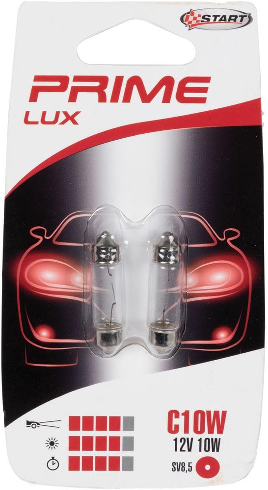 START 070.00000000009075 Lampe SILURO C10W 12V 10W Paar von START