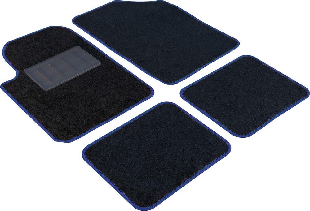 START Auto-Fußmatten-Set Essential Blue Rand von START