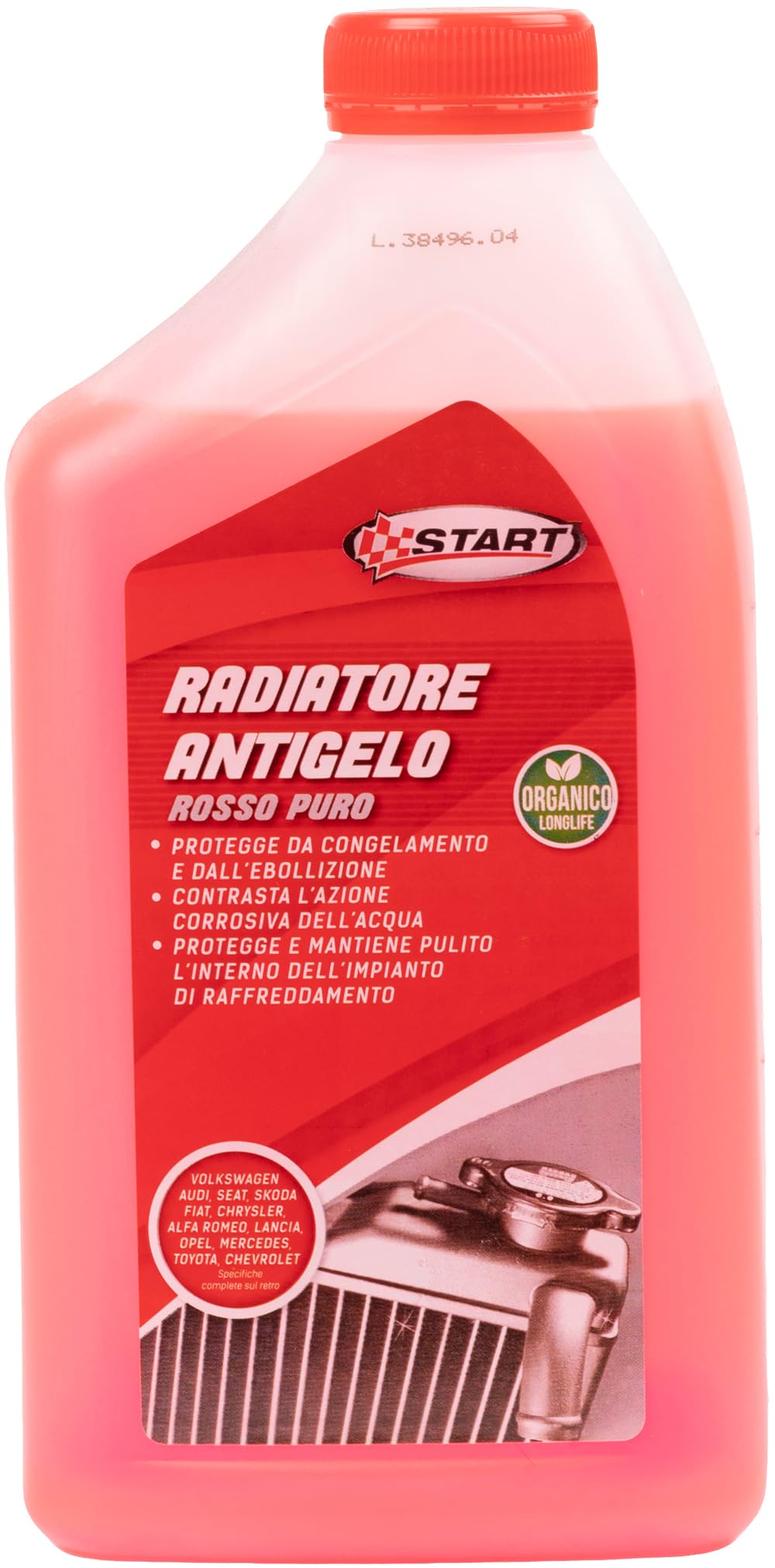 START Flüssigkeit Heizkörper Frostschutzmittel Rein Rot Long Life 1LT START Flüssigkeit Heizkörper Frostschutzmittel Rein Rot Long Life 1LT von START