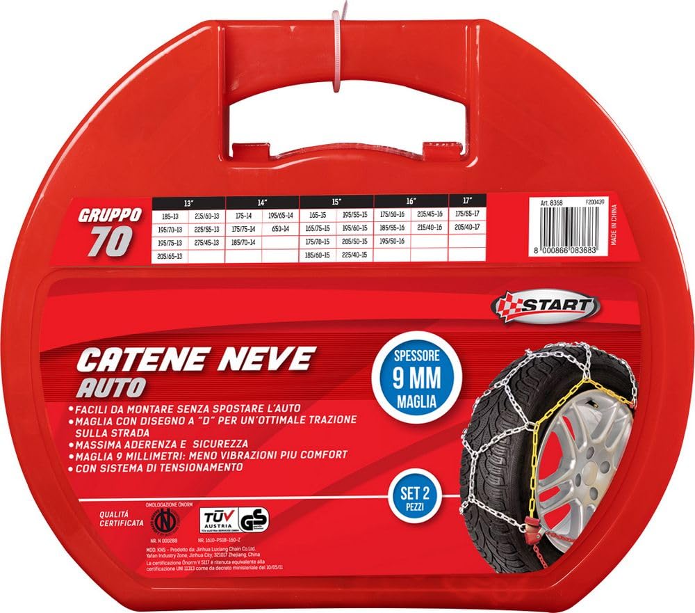 START Ketten Schnee 9 Millimeter – Gruppe 70 START Ketten Schnee 9 Millimeter – Gruppe 70 von START