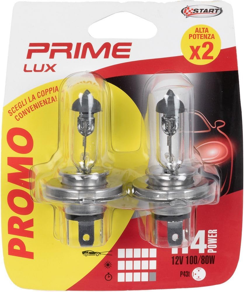 START Paar H4 12V 100/80W P43t Halogen-Autolampen START Paar H4 12V 100/80W P43t Halogen-Autolampen von START