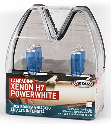 START Paar Leuchtmittel Halogen H7 Xenon POWERWHITE von START