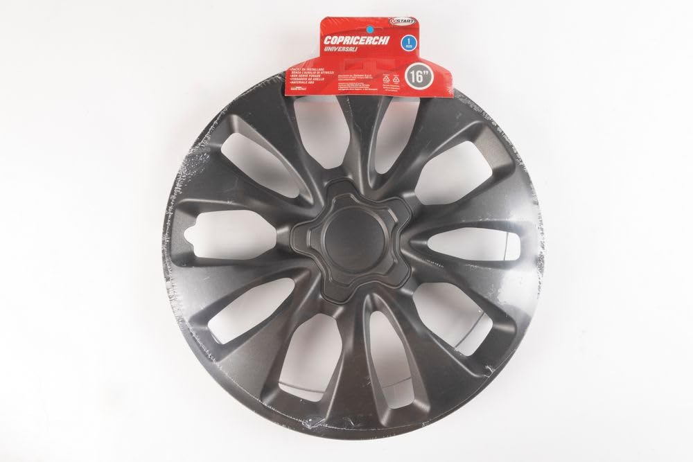 START - Radzierblende Auto Monte Carlo, Universell einsetzbar, Einfache Montage, Anthrazit, 16 Zoll, Acrylnitril-Butadien-Styrol, Radkappen 16 Zoll Transporter, Grau START - Radzierblende Auto Monte Carlo, Universell einsetzbar, Einfache Montage, Anthrazit, 16 Zoll, Acrylnitril-Butadien-Styrol, Radkappen 16 Zoll Transporter, Grau von START