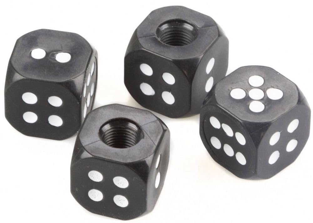 START Set 4 Ventil Abdeckkappen Externe Muttern – Schwarz Zubehör für Auto START Set 4 Ventil Abdeckkappen Externe Muttern – Schwarz Zubehör für Auto von START