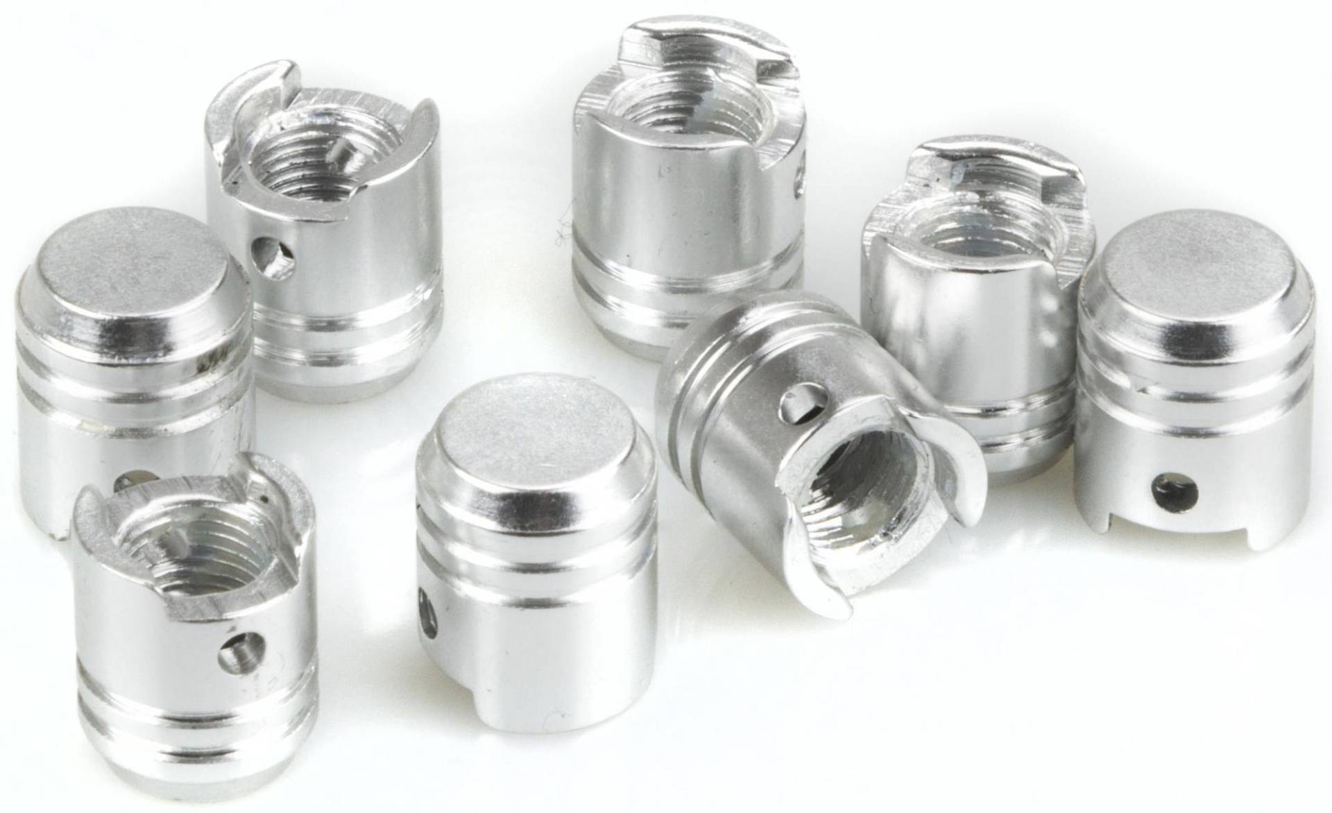 START Set 4 Ventil Abdeckkappen mit Ring – Silber KFZ Zubehör für Outdoor START Set 4 Ventil Abdeckkappen mit Ring – Silber KFZ Zubehör für Outdoor von START