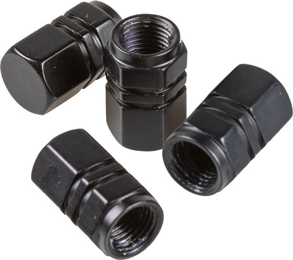 START Set mit 4 Ventilkappen EXAGON-Schwarz START Set mit 4 Ventilkappen EXAGON-Schwarz von START