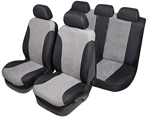 Start Sitzbezug Komplettset Comfort Classic schwarz grau von START