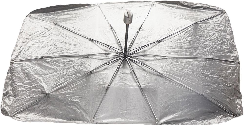 Start Sonnenschirm für Autos — einfach zu bedienen — isolierender silberner Stoff — Maße 119x60 cm Start Sonnenschirm für Autos — einfach zu bedienen — isolierender silberner Stoff — Maße 119x60 cm von TataWay in viaggio si cresce