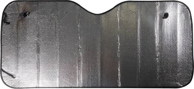 Start - Auto Sonnenschutz, Wärmerückstrahlend, UV-beständig, Klappbar, Saugnapf-Befestigung, Mit Aufbewahrungstasche, Für Frontscheibe, Mehrfarbig, Aluminium, Größe 130x60 cm von START