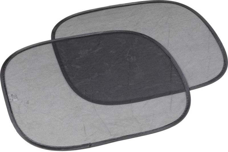 Start seitliche Sonnenblenden S/Saugnäpfe Schwarz 44 x 36 cm. 2 STK Auto Zubehör Innen von START