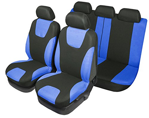 Sitzbezug Komplettset Comfort Style schwarz blau von START