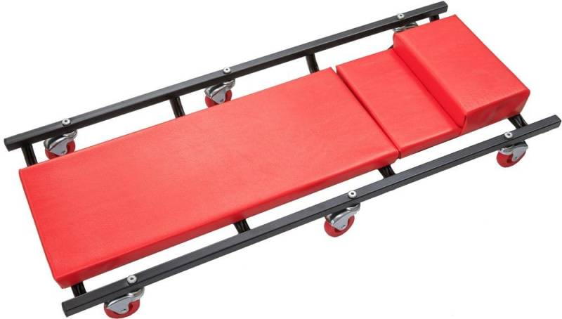 START - Kinderbett mechanisch bis 100 kg, Mit Kopfstütze, Pflege & Notfall Auto, Bettgestell, Drehbare Räder, Verstellbare Sitzflächen 103 x 44 x 12 cm, Größe Mittel von START