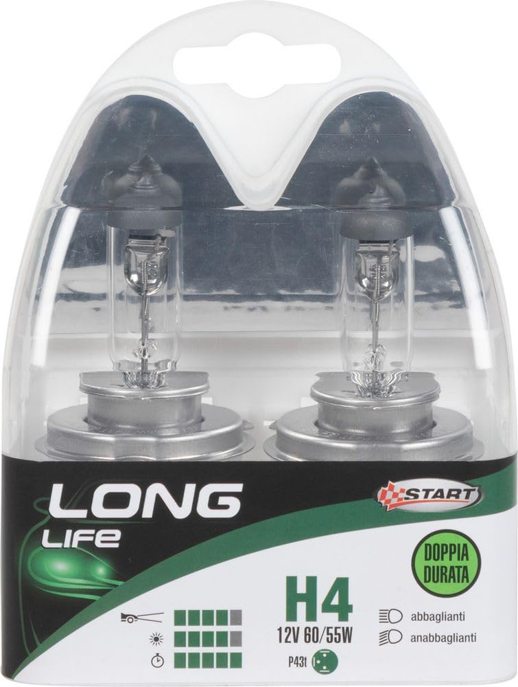 START Paar Leuchtmittel Xenon H4 12 V 60/55 W Ersatzteile Pflege Auto Zubehör von START
