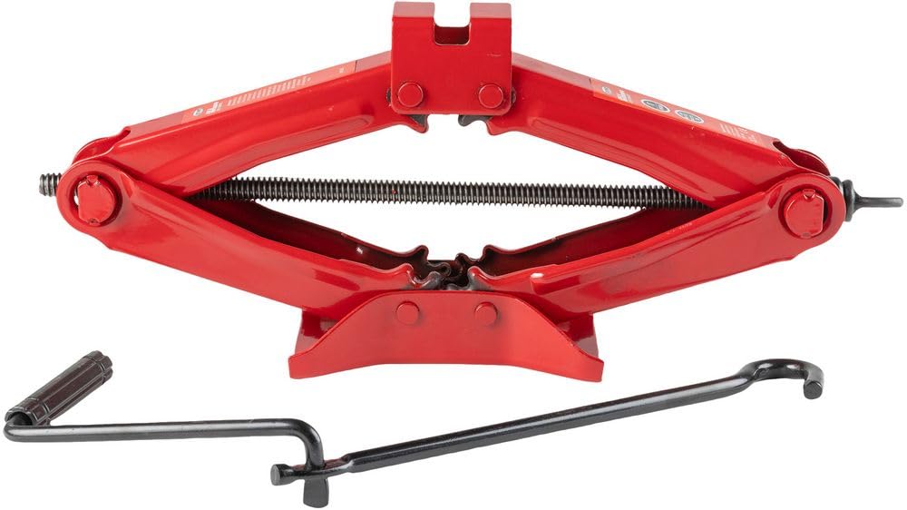 Start - Scherenwagenheber 1T mit Griff | Kompakt & robust für Autos | Hebekapazität bis 1T | Ergonomischer Griff | Tragbar & langlebig | Ideal für Notfälle, Metall Start - Scherenwagenheber 1T mit Griff | Kompakt & robust für Autos | Hebekapazität bis 1T | Ergonomischer Griff | Tragbar & langlebig | Ideal für Notfälle, Metall von START