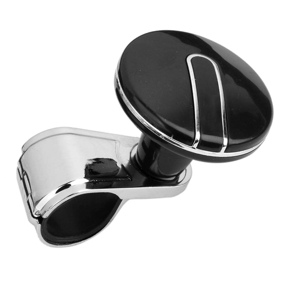 Gazechimp Auto LKW Lenkrad Hilfe Power Handle Assister Spinner Knopf Kugel Schwarz farbe Gazechimp Auto LKW Lenkrad Hilfe Power Handle Assister Spinner Knopf Kugel Schwarz farbe von STARTIST