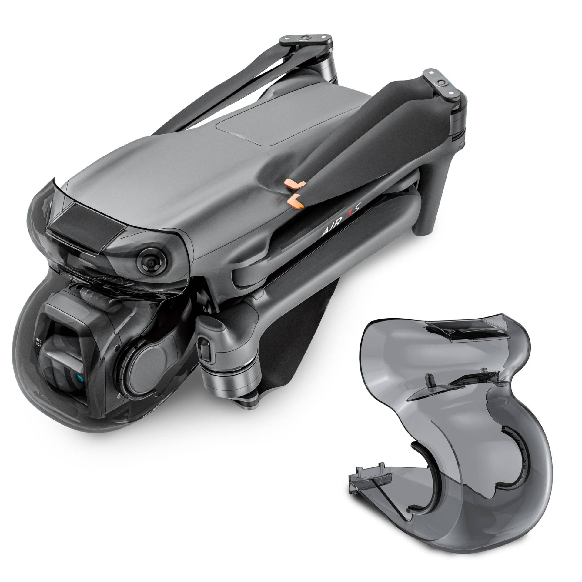 Air 3S Gimbal Protector,STARTRC PHOTO Objektivabdeckung Hindernis-Sensor-Vermeidungskappe für DJI Air 3S Drohne Zubehör Air 3S Gimbal Protector,STARTRC PHOTO Objektivabdeckung Hindernis-Sensor-Vermeidungskappe für DJI Air 3S Drohne Zubehör von STARTRC PHOTO