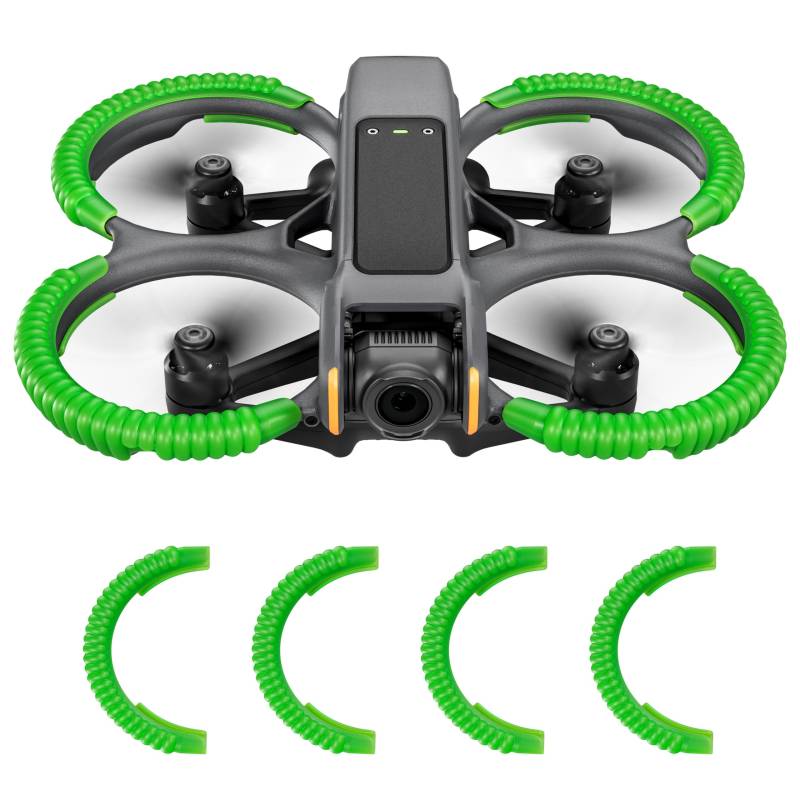 STARTRC Avata 2 Propellerschutz für DJI Avata 2 Drohne Protective Bumper Anti-Collision Shockproof Prop Protector für DJI Avata 2 Fly More Combo Zubehör grüner von STARTRC