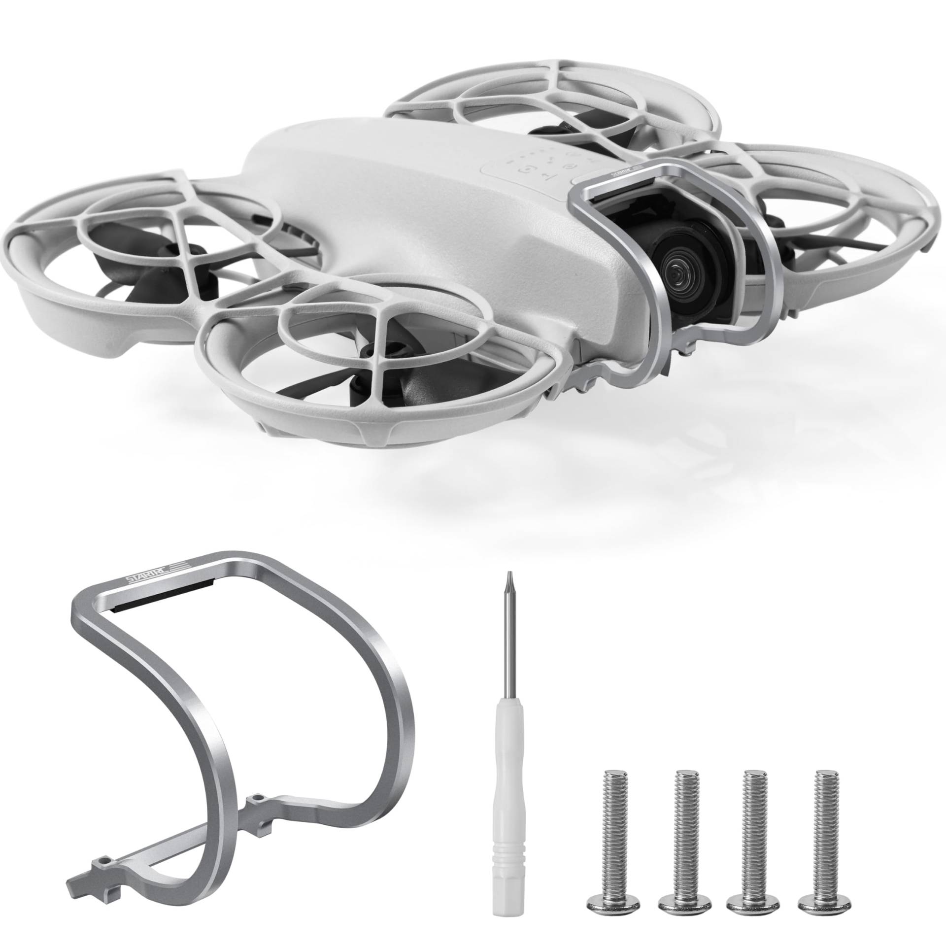STARTRC Gimbal Bumper Guard für DJI Neo Zubehör, Aluminiumlegierung Antikollisionsschutz Schutzleiste für DJI Neo Drohne Kamera STARTRC Gimbal Bumper Guard für DJI Neo Zubehör, Aluminiumlegierung Antikollisionsschutz Schutzleiste für DJI Neo Drohne Kamera von STARTRC