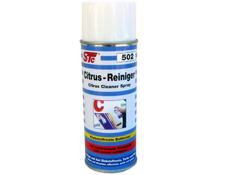 STC Citrusreinger Spray 400 ml Klebstoffreste Entferner Spezialreiniger Citrus Reiniger Allzweckreiniger Aufkleberentferner von STC