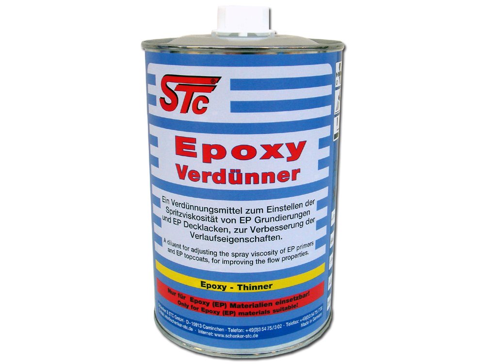 STC Epoxy Verdünner 1L Epoxy Verdünnung Epoxid Verdünnung Epoxidverdünnung von STC