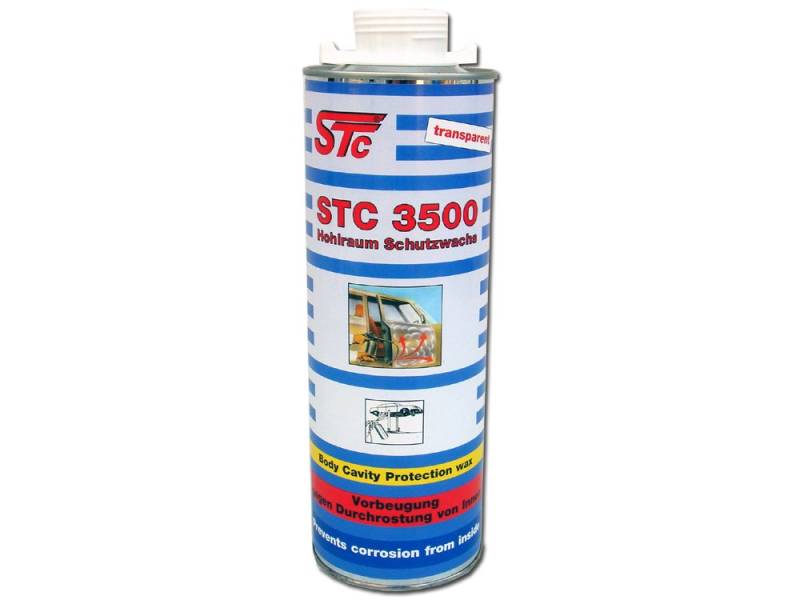 STC Hohlraumschutz Wachs transparent 1 L Pistolenflasche Hohlraumversiegelung Rostschutz von STC