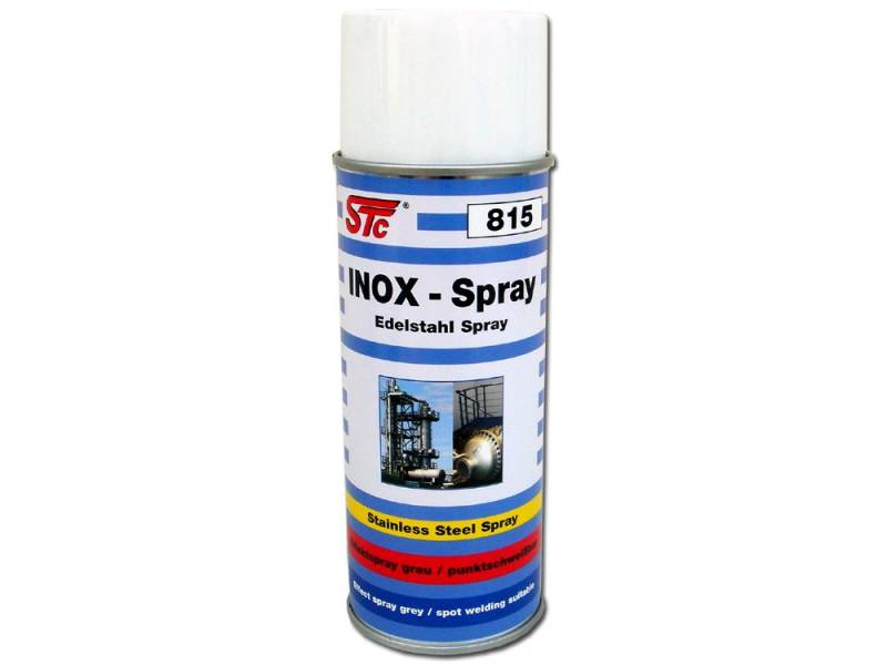 STC INOX Spray 400 ml Edelstahlspray Korrosionsschutz Punktschweißfarbe Lackspray Inoxspray von STC