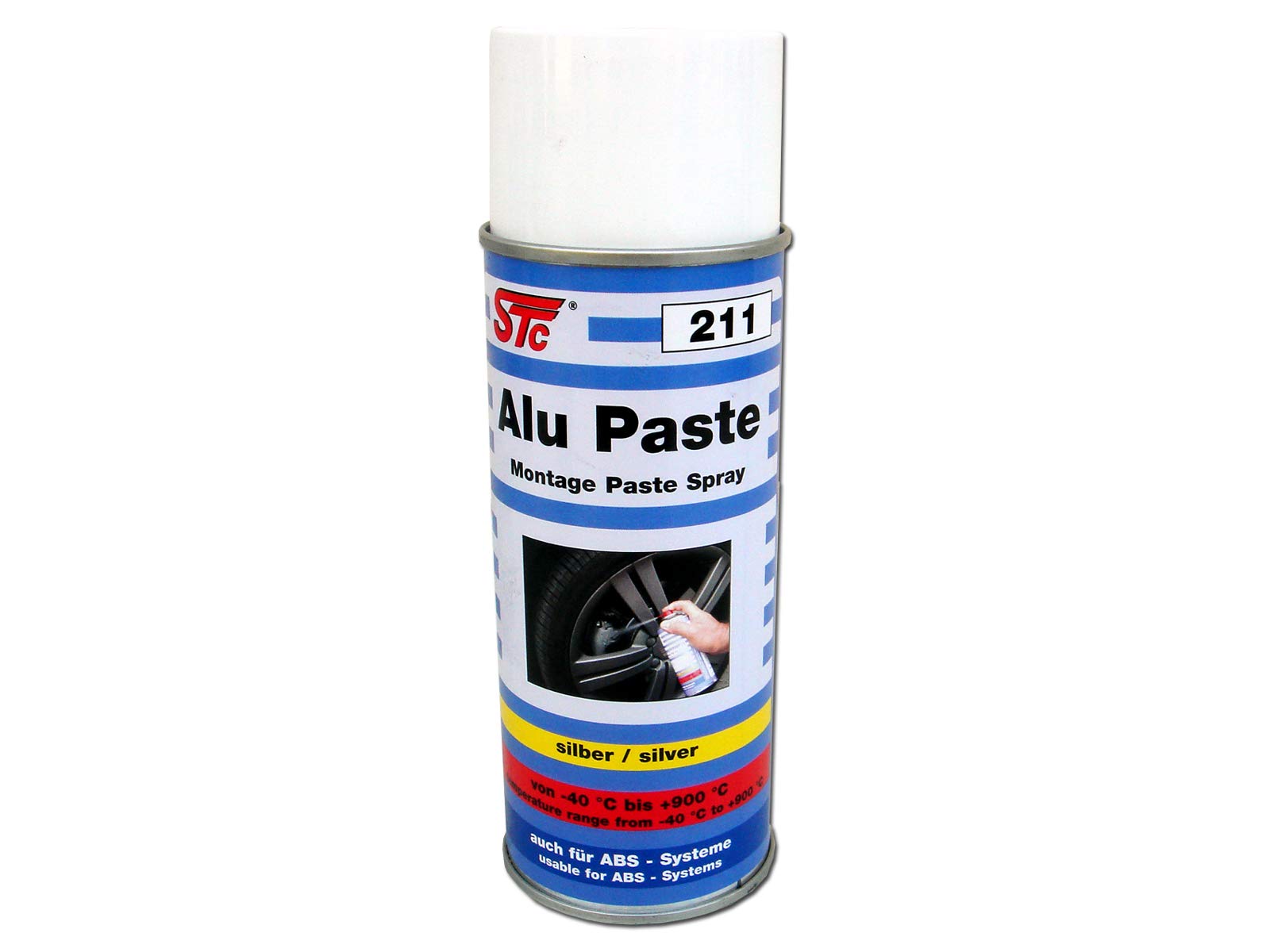 STC Montage Alu Pasten Spray 400 ml Anti-Seize Montagespray - Gleitmittel, Trennmittel & Korrosionsschutz von STC