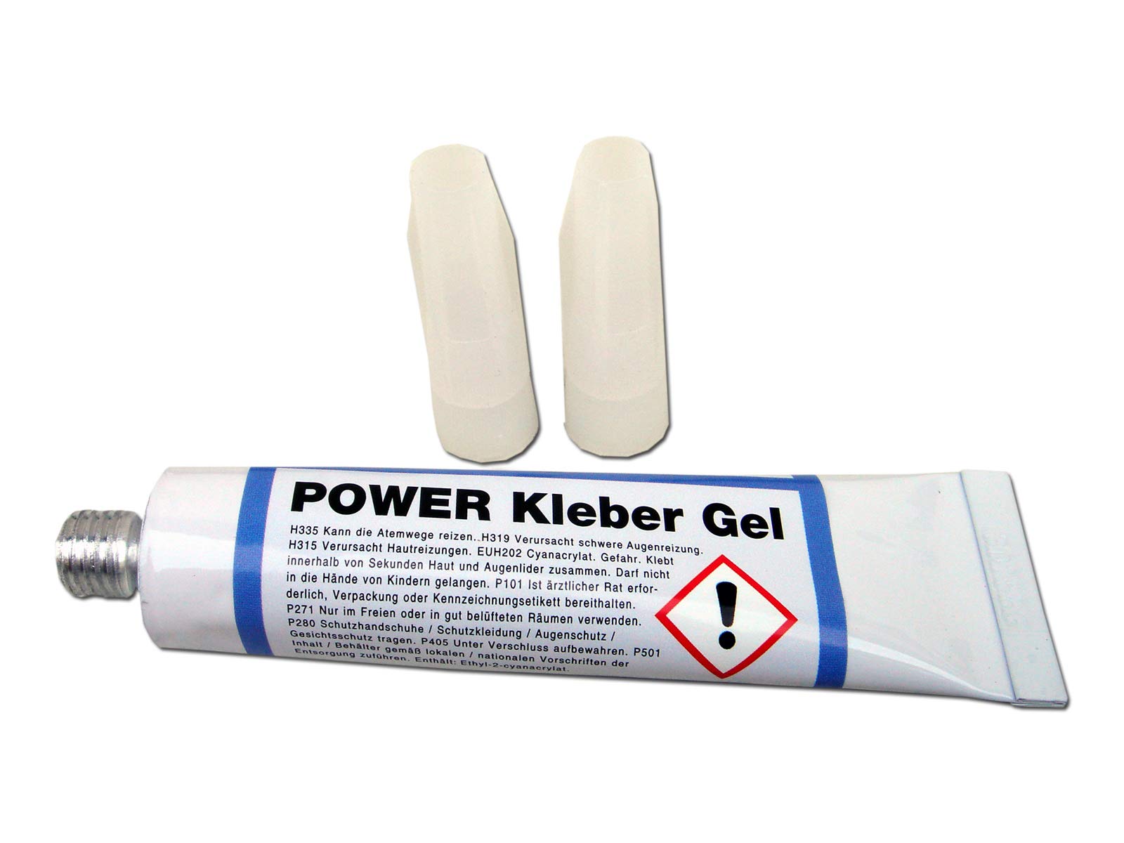 STC Power Kleber Gel 20 g Tube Sekundenkleber Gel Nicht tropfend Industriekleber dickflüssig von STC