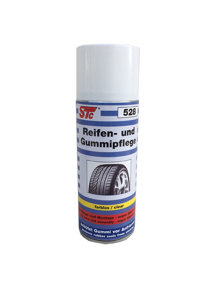 STC Reifen- und Gummipflege 400 ml Spray Reifenpflege Gleitmittel Reifenreiniger Reifen Glanz von STC