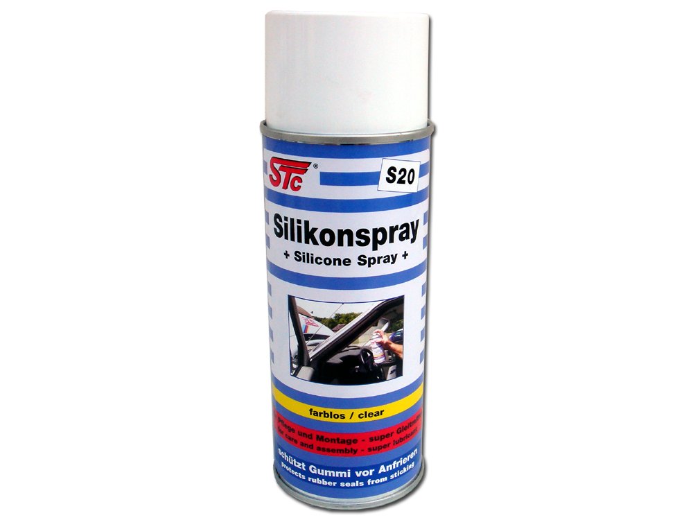 STC Silikonspray S20 400 ml Silikon Fettspray Silikon Spray Gummipflege Siliconspray Trennmittel Gleitspray von STC