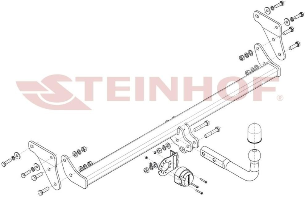 STEINHOF Anhängevorrichtung KIA K-096 Anhägerkupplung STEINHOF Anhängevorrichtung KIA K-096 Anhägerkupplung von STEINHOF