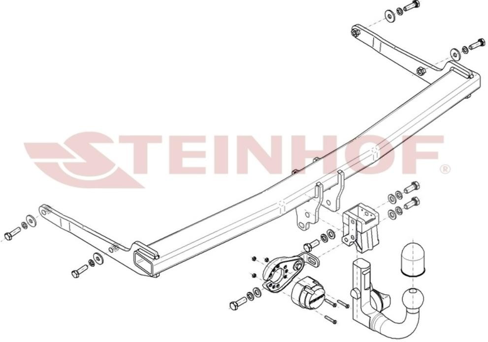 STEINHOF Anhängevorrichtung VW V-167 Anhägerkupplung STEINHOF Anhängevorrichtung VW V-167 Anhägerkupplung von STEINHOF